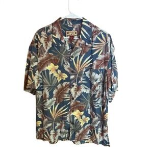 Vtg 90s Caribbean Joe Hawaiian Shirt